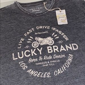 LUCKY BRAND Men’s Burnout T-shirt 🏍NWT🏍